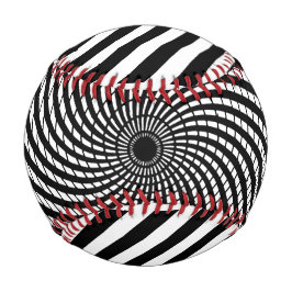 Optische Illusion Geometrische Art Hypnotic Game B Baseball