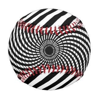 Optische Illusion Geometrische Art Hypnotic Game B Baseball