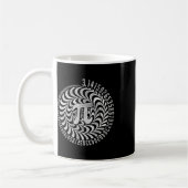 Optische Illusion Geometry Pi Math Science Stem 3. Kaffeetasse (Links)