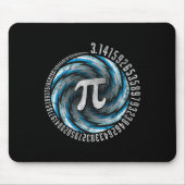 Optische Illusion Geometry Pi Math Science Stem 3. Mousepad (Vorne)