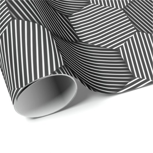 optische Illusion Geschenkpapier (Rolleneckpunkt)