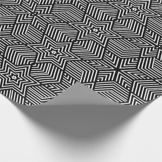 optische Illusion Geschenkpapier (Ecke)