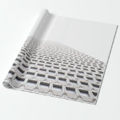 OPTISCHE ILLUSION GESCHENKPAPIER (Ungerollt)