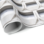 OPTISCHE ILLUSION GESCHENKPAPIER (Rolleneckpunkt)