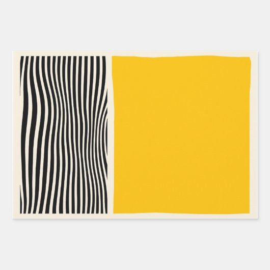 optische Illusion Geschenkpapier Set (Vorderseite)