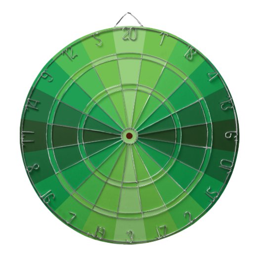 Optische Illusion Green Dart Board Dartscheibe (vorne)