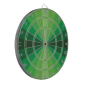 Optische Illusion Green Dart Board Dartscheibe (Vorderseite Links)