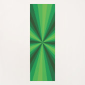 Optische Illusion Green Yoga Mat Yogamatte (Vorderseite)