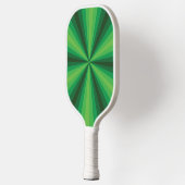 Optische Illusion grün Pickleball Schläger (Links)