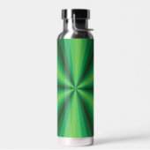 Optische Illusion grün Trinkflasche (Links)