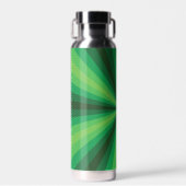 Optische Illusion grün Trinkflasche (Vorne)