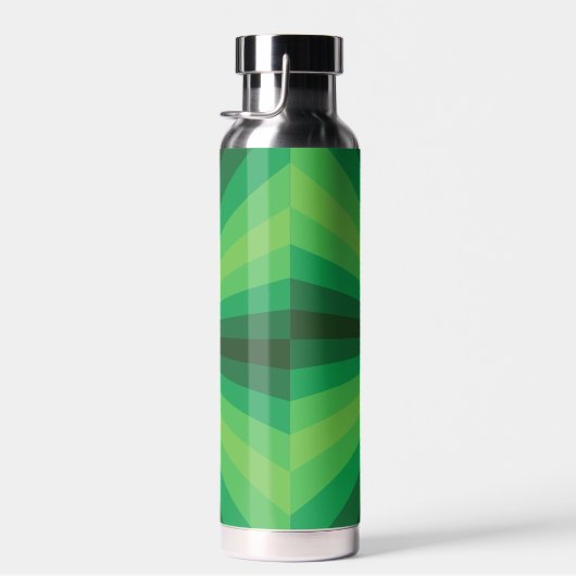 Optische Illusion grün Trinkflasche (Rechts)