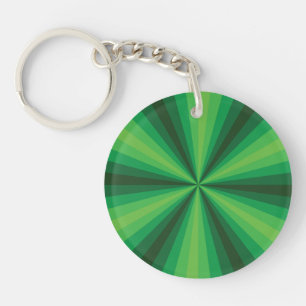 Optische Illusion Grüner Akryllischer Schlüsselanh Schlüsselanhänger