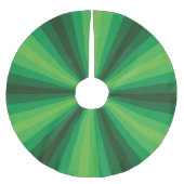 Optische Illusion Grüner Baumrock Polyester Weihnachtsbaumdecke (Vorderseite)