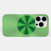 Optische Illusion Grüner Fall Case-Mate iPhone Hülle (Rückseite (Horizontal))