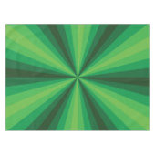 Optische Illusion Grünes Tablett Tischdecke (Vorderseite (Horizontal))