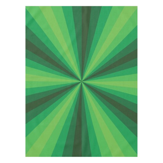 Optische Illusion Grünes Tablett Tischdecke (Vorderseite)