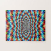 optische Illusion hören. Das gründlichste Puzzle a (Horizontal)