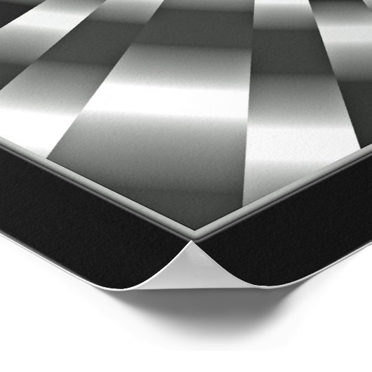 Optische Illusion im Mind-Boggling-Tunnel Poster (Ecke)