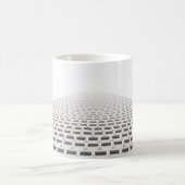 OPTISCHE ILLUSION KAFFEETASSE (Mittel)