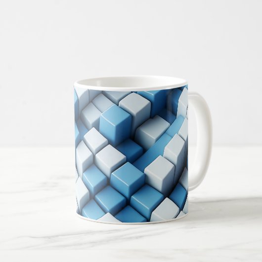 🔳 optische Illusion Kaffeetasse (VorderseiteRechts)