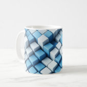 🔳 optische Illusion Kaffeetasse (Vorderseite Links)