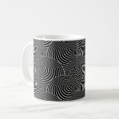 optische Illusion Kaffeetasse (Vorderseite Links)