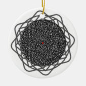 optische Illusion Keramik Ornament (Vorne)