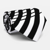 OPTISCHE Illusion Krawatte (Gerollt)