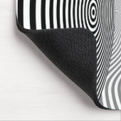 Optische Illusion - lästige Fliege Mousepad (Ecke)