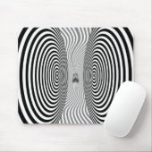 Optische Illusion - lästige Fliege Mousepad (Mit Mouse)
