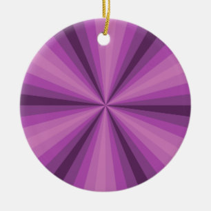 Optische Illusion Lila Ornament