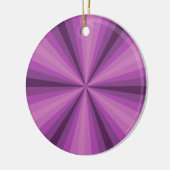 Optische Illusion Lila Ornament (Links)