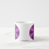 Optische Illusion - Lila Tasse (Vorderseite)