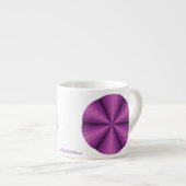 Optische Illusion - Lila Tasse (Vorderseite Rechts)