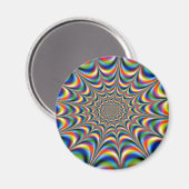 OPTISCHE ILLUSION MAGNET (Vorderseite/Rückseite)