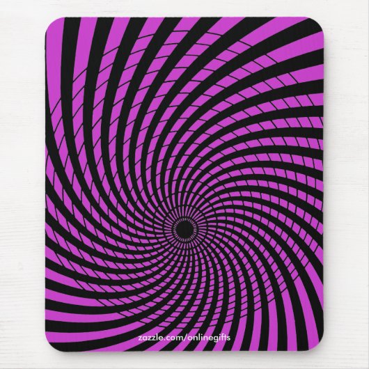 OPTISCHE ILLUSION Mousepad (Vorne)