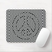 Optische Illusion Mousepad (Mit Mouse)