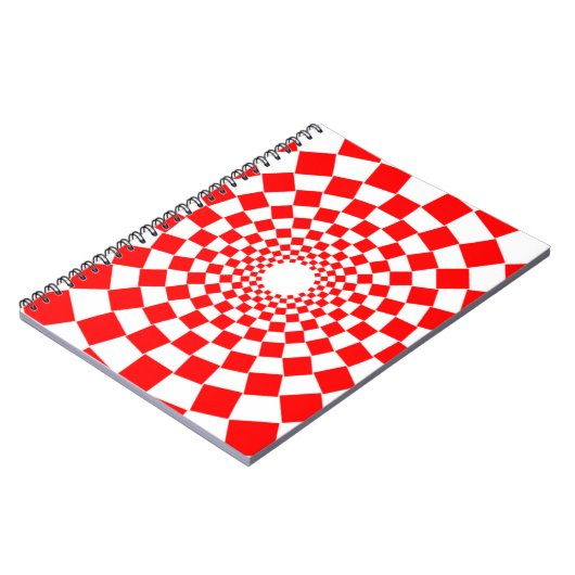 OPTISCHE ILLUSION NOTIZBLOCK (Linke Seite)