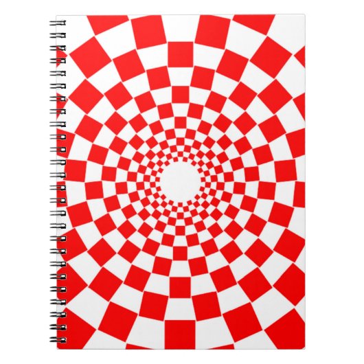 OPTISCHE ILLUSION NOTIZBLOCK (Vorderseite)