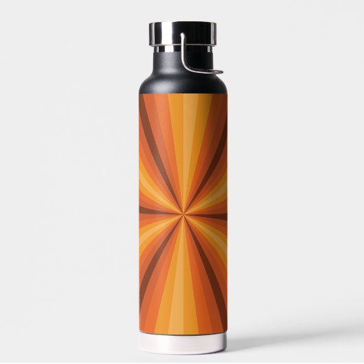 Optische Illusion Orange Trinkflasche (Links)