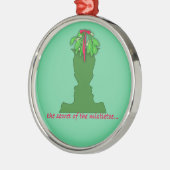 Optische Illusion Ornament Aus Metall (Links)