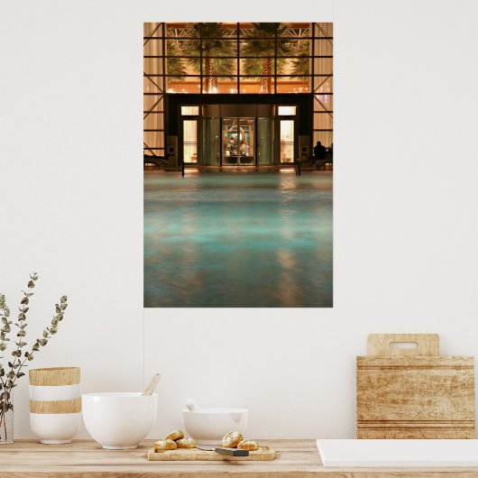 optische Illusion Poster (Küche)