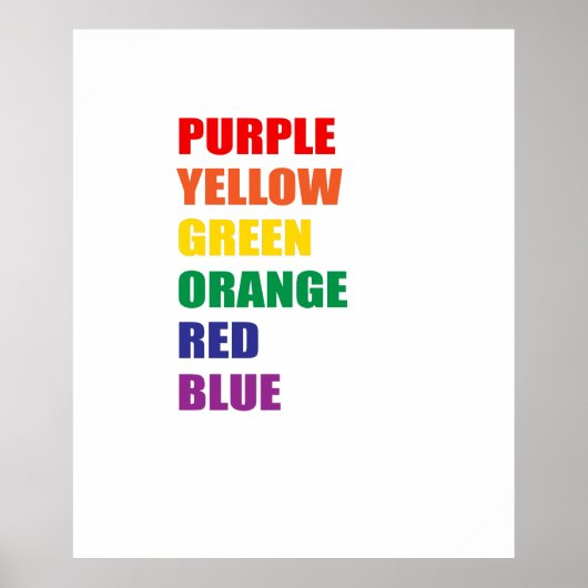 optische Illusion Poster (Vorne)