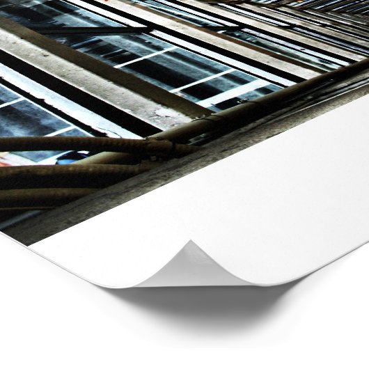 optische Illusion Poster (Ecke)