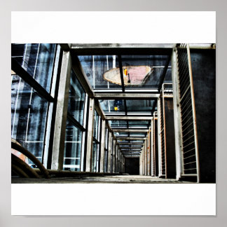 optische Illusion Poster