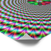 optische Illusion Poster (Ecke)