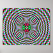 optische Illusion Poster (Vorne)