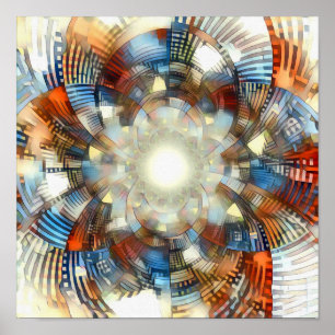 Optische Illusion Poster