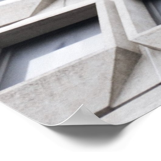 OPTISCHE ILLUSION POSTER (Ecke)